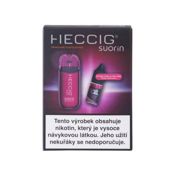 Heccig Suorin Viva Magenta rechargeable refillable POD with refill