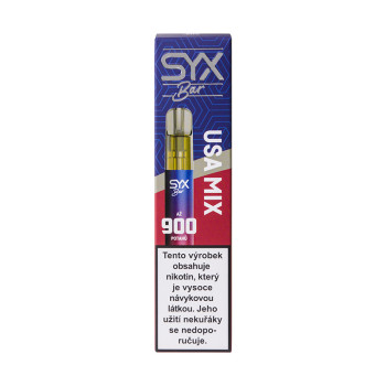 SYX Bar USA Mix 16,5mg  900 potahů 2ml - 1