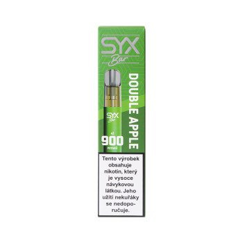 SYX Bar Double Apple 16,5mg 900 potahů 2ml - 1