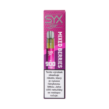 SYX Bar Mixed Berries síla 16,5mg 900 potahů 2ml