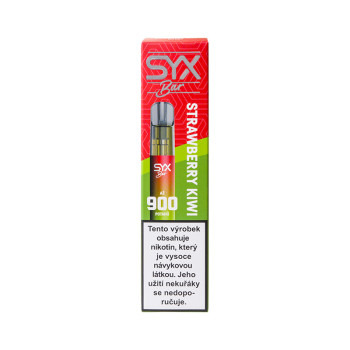 SYX Bar Strawberry Kiwi síla 16,5mg 900 potahů 2ml