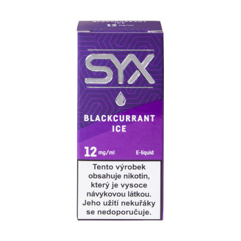 SYX náplň Blackcurrant Ice 12mg 10ml