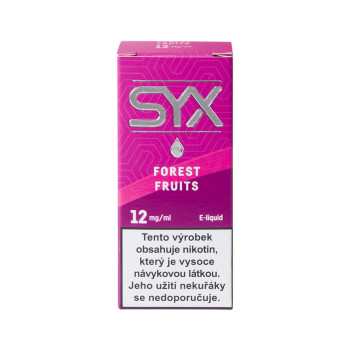 SYX náplň Forest Fruits 12mg 10ml