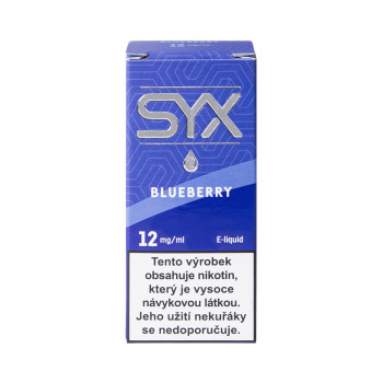 SYX náplň Blueberry 12mg 10ml