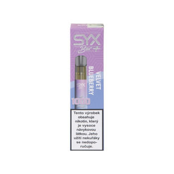 E-Zigarette SYX Bar Velvet Blueberry 16,5mg